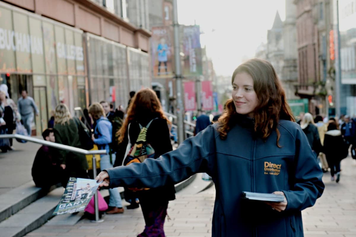 Distribution de prospectus