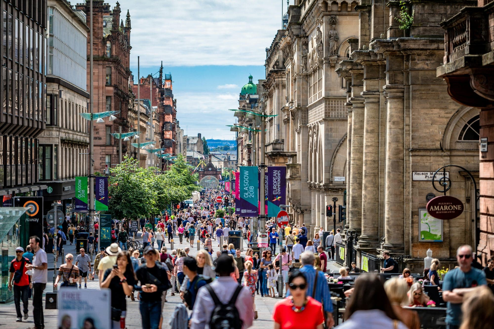 Paysage urbain de Glasgow